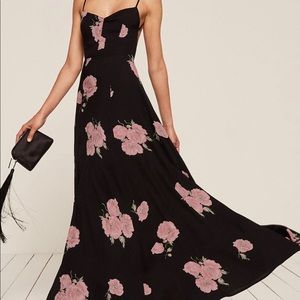 Reformation Thistle floral  maxi  dress